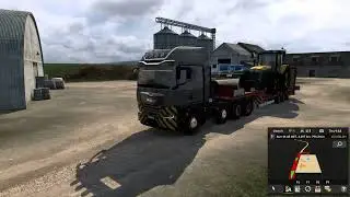 ETS2 &ndash; MAN TGX Tractor Delivery | Iceland to Slovakia | Promods 2.70 | Euro Truck 1.54