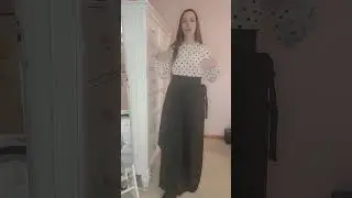 🔥 Хитрость невысоких девушек: этот наряд заставляет меня выглядеть на 3 дюйма выше 🩷✨ #ootd