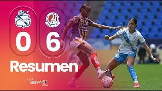 PUEBLA VS ATL&Eacute;TICO DE SAN LUIS - Jornada 9 | Las potosinas golearon en Puebla