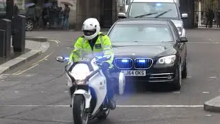 Metropolitan Police Special Escort Group Convoy