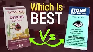Itone Vs Drishti Eye Drops | Patanjali Eye Drops Review | Om Talk
