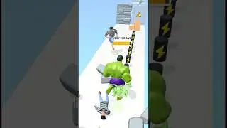 Muscle Rush Running 💪🏃 #shorts #gaming #funny #fyp