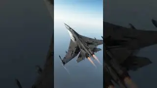 This Futuristic Fighter Jet Looks Straight Out of a Sci-Fi Movie! AI Simulation #shorts #fighterjet