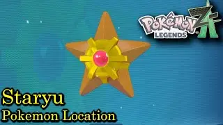 Pokemon Legends Z-A - Staryu Location Guide