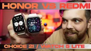 Honor Choice Watch 2i vs Redmi Watch 5 Lite: Hangisi Daha Mantıklı? Ger&ccedil;ek Testler!