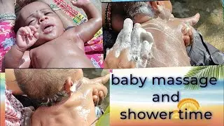 Daddy's princess # cutie pie # my babyo# baby massage time