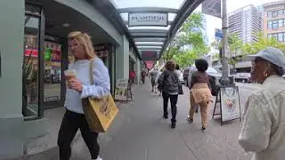 Seattle  city street walking 360 style!