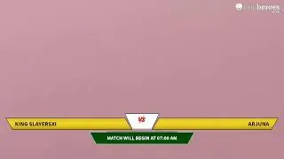 King SlayersXI vs Arjuna | GM Sankranti Cup - Edition - I(League Matches) | Live - Bengaluru (Bangal