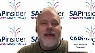Meet the Speaker - John Froelich at SAPinsider 2023