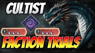 ⚔️ Cultist Faction Trials Stages 13 & 14 Walkthrough | Heroes, Gear & Strategy | Watcher of Realms