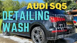 AUDI SQ5 Car Wash - Datailing interior & Exterior