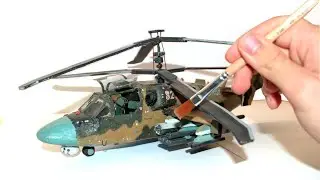 How to Make Cardboard HELICOPTER (KA-52)- DIY