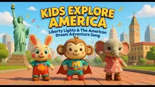 Kids Explore America &ndash; Landmarks & The American Dream Adventure Song