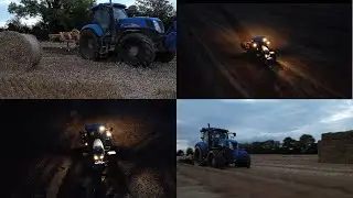 Cultivating into the night!!! Demo cayman subsoiler