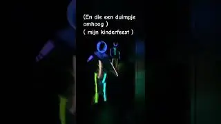 Mijn kinderfeest glow in the dark poppetje