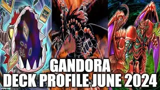 GANDORA THE DRAGON OF DESTRUCTION DECK PROFILE (JUNE 2024) YUGIOH!