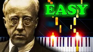 Gustav Holst - Jupiter Hymn - EASY Piano Tutorial