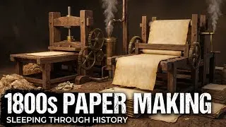 History and Rain Sounds to Sleep to | Paper Manufacturing in the 1800s