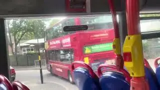 [NICE ENGINE] On 1805 BV57 XFU Scania Omnilink On The 17 To Hob Moor Road From Tile Cross