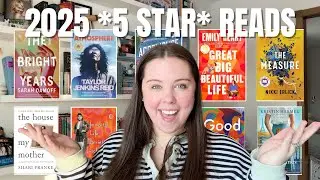 ALL MY *5 STAR* READS OF 2025 | Top 16 favorite books of the year | HistFic, Romance, Memoir, & more