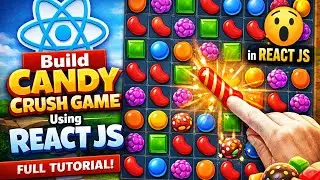 Build Candy Crush Game Using React JS | Full Tutorial