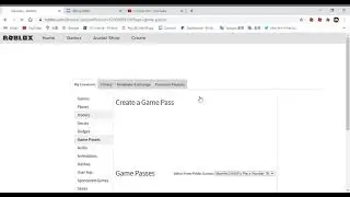 How to make roblox gamepass