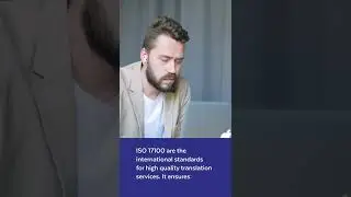 ISO 17100 Compliant Translation