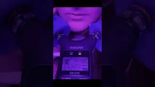 #ASMR on the #TASCAM