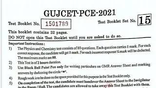 GUJCET 2021 Paper Solution/Chemistry/2021 Chemistry Paper Solution 2021/GUJCET Paper Solution Set-15