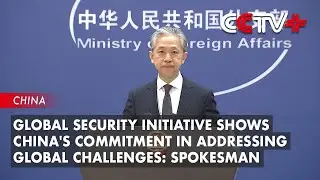 Global Security Initiative Shows China's Commitment in Addressing Global Challenges: Spokesman