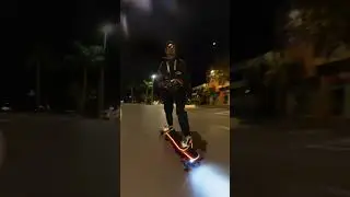 eboard vs scooter #race #car #ebike