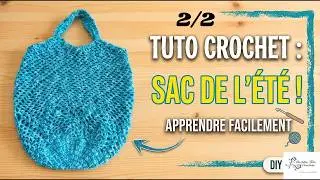 Tuto sac filet au crochet 2/2