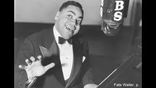 Fats Waller:  ''Muscle Shoals Blues'', His First Piano Solo, Recorded On Original Rare Okeh 4757.