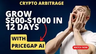 PRICEGAP - $500 GROW INTO $1000 IN 12 DAYS WITH PRICEGAP AI ARBITRAGE TRADING