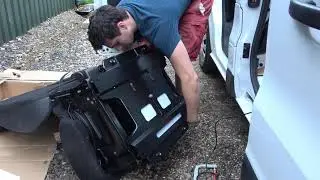 Fitting a Swivel Chair for a Campervan Conversion, Needed Some Hacking!