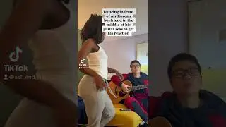 I love interrupting his jam sessions #blasianfamily #ambw #korean