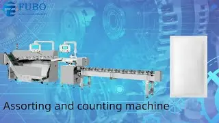 Durable automatic bag arranging  machine丨4 sides sealing sachet assorting counting machinery