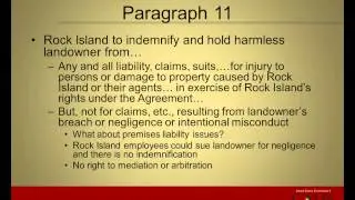 Clean Line Easement Agreements