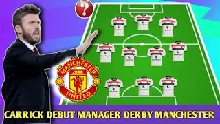 BIG MATCH ARSENAL VS MAN UNITED LIVE COMENTARY  |  CARRICK  MANAGER MAN UNITED ✅️
