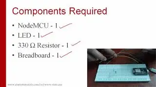 IoT Lab 05 - Implement Pulse Width Modulation (PWM) using NodeMCU