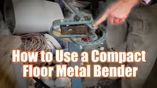 How to Use a Compact Metal Bender from Harbor Freight or Amazon for Manual Bending Steel... Hossfeld