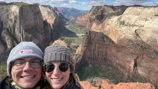 BETTER VIEWS than Angels Landing | East Mesa Trail to Observation Point!!