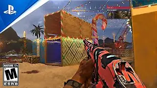 Call of Duty Christmas EVENT Shipment Multiplayer combat shotgun Ps5 Gameplay (No commentary)