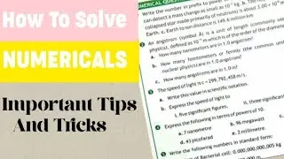 Easy Method to solve numericals _ How to solve numericals fast _ Laiba Shakeel 78