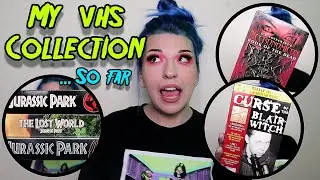 MY ENTIRE (MOSTLY HORROR) VHS COLLECTION... SO FAR!
