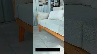 Wooden structure sofa