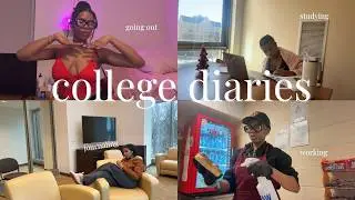 Trying to BALANCE College, Studying & a Social Life | WEEKEND DIARIES
