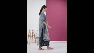 Stylish Stripe Ethnic Set