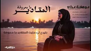 عوضية عذاب - المقادير ما معروفة [ فيديو كلمات ] | Awadia Azab - AL maghadeer Ma Maroofa