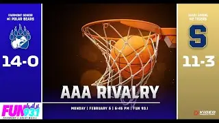 Fairmont Sr vs Shady Spring | 2023-2024 Boys' Basketball *LIVE*